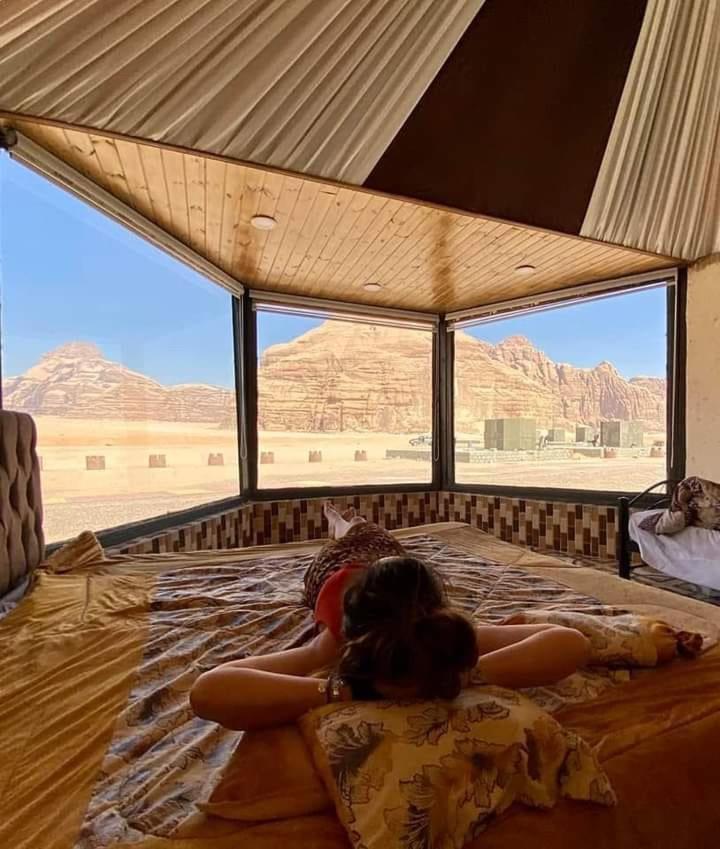 Sami Al Muzna Rum Camp Wadi Rum Exterior foto